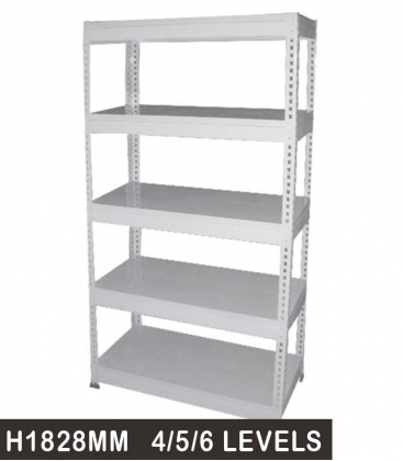 Boltless Rack Metal Shelving (Height 1828mm)