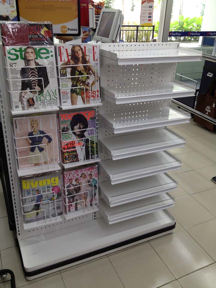 Customised Store Shelving - Custom Made Shop Shelving - Austinco Singapore