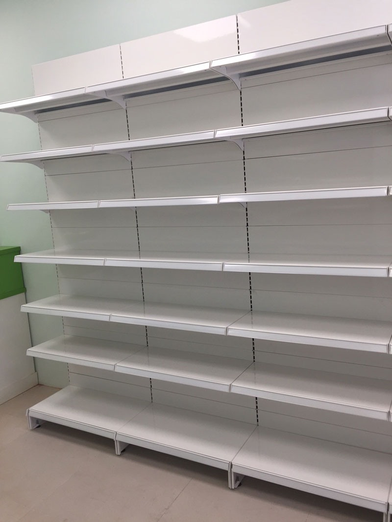 Pharmacy Store Shelving, Pharmaceuticals Display Shelf - Austinco Singapore